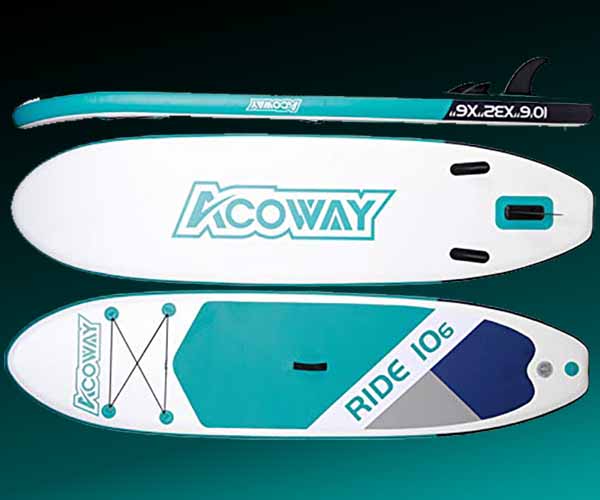 Inflatable SUP for beginners 2023 - Acoway SUP