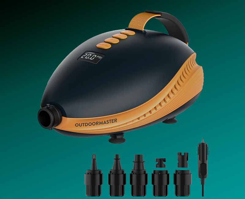 Electric SUP Pump 2024 the Outdoormaster The Dolphin
